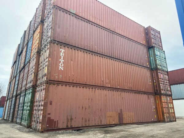 Used 40ft High Cube Shipping Containers (Cargo Worthy) 14