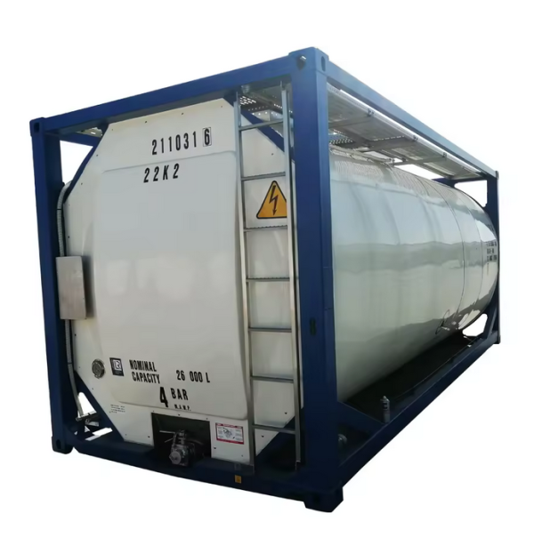 Food Grade 25000-26000 Liters UN T11 20ft ISO Tank Container - Image 2