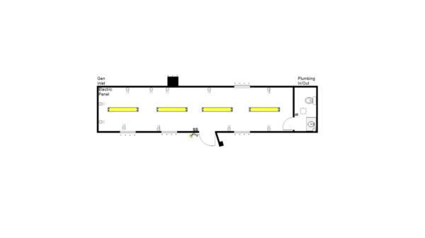 40ft Mobile Office with Bathroom - Image 8