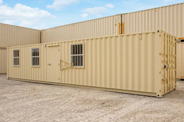 40ft Mobile Office with Bathroom - Image 2