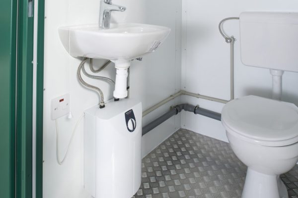 1+1 Double Mains Toilet 8Ft x 5Ft (Green) - Image 3