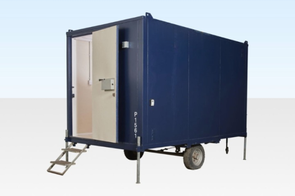12Ft x 7Ft 6in Steel Mobile Anti-Vandal Office Cabin