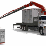 8-foot-Container-Crane-Truck-Delivering-Container